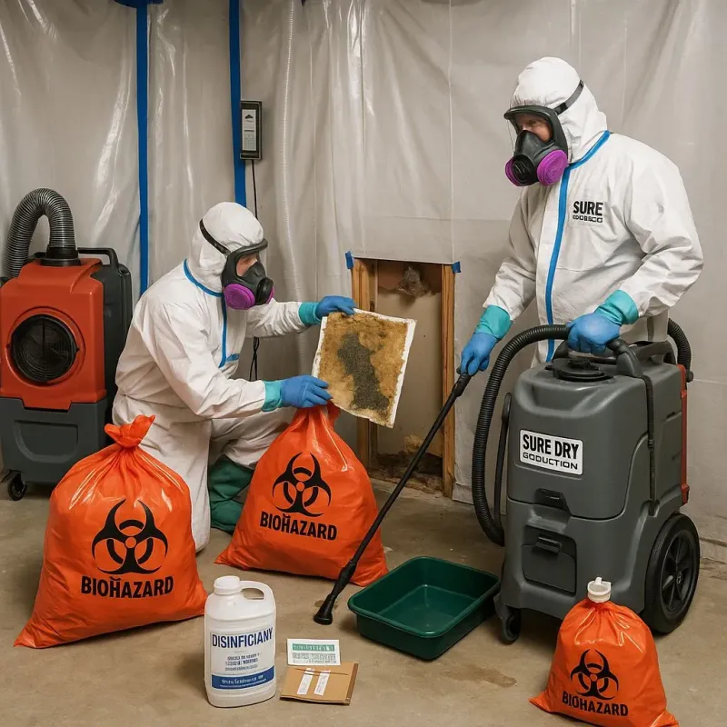 Contaminated Water Handling Protocols process in Cheswold, DE