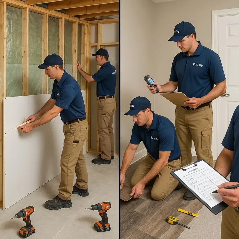 Repairs and Reconstruction process in Cheswold, DE