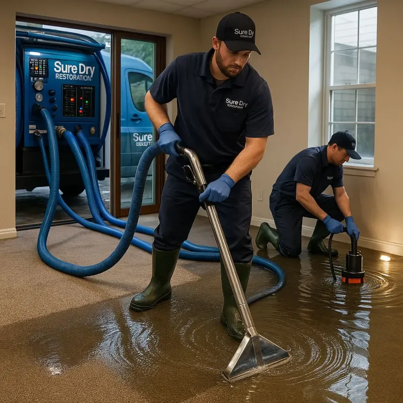 Water Extraction and Removal process in Cheswold, DE